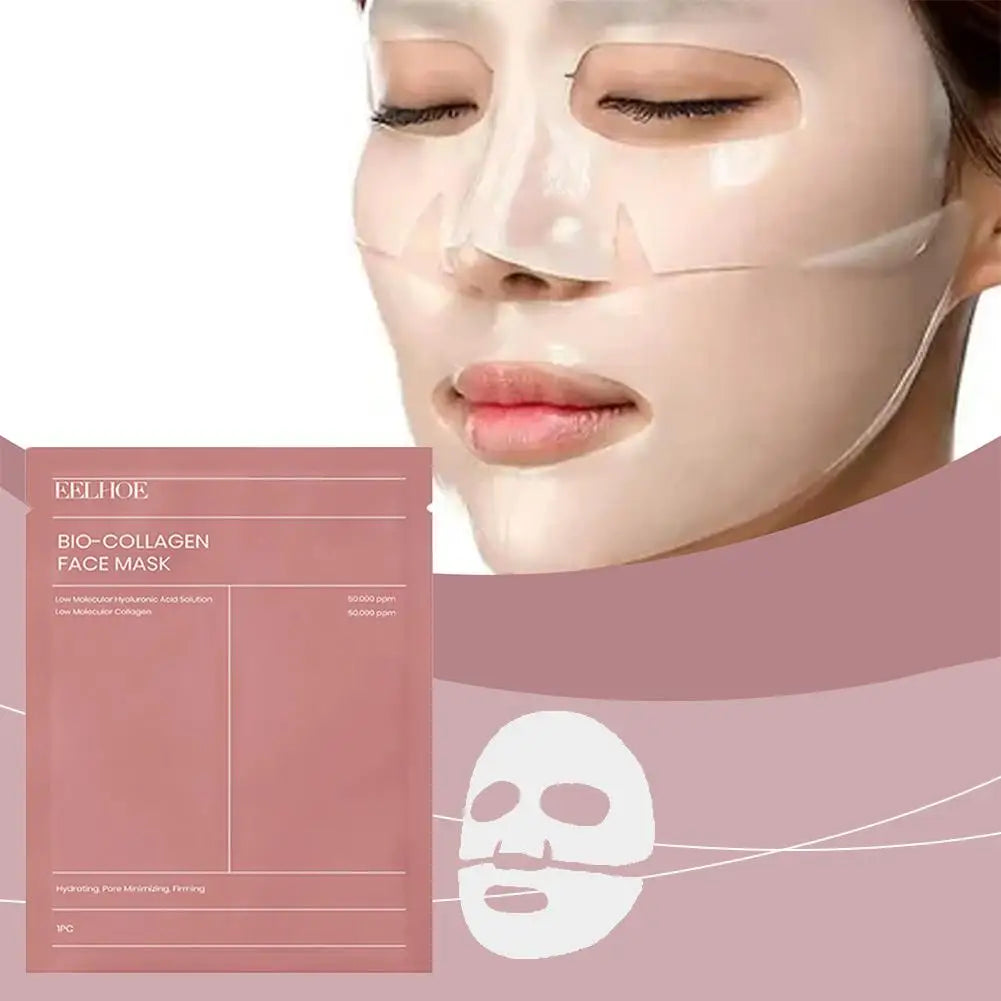 Bio-Collagen Glow Mask – Hydrate & Firm (1/5/10 Pack)