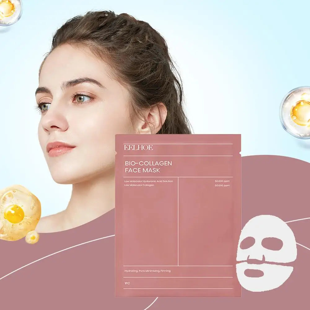 Bio-Collagen Glow Mask – Hydrate & Firm (1/5/10 Pack)